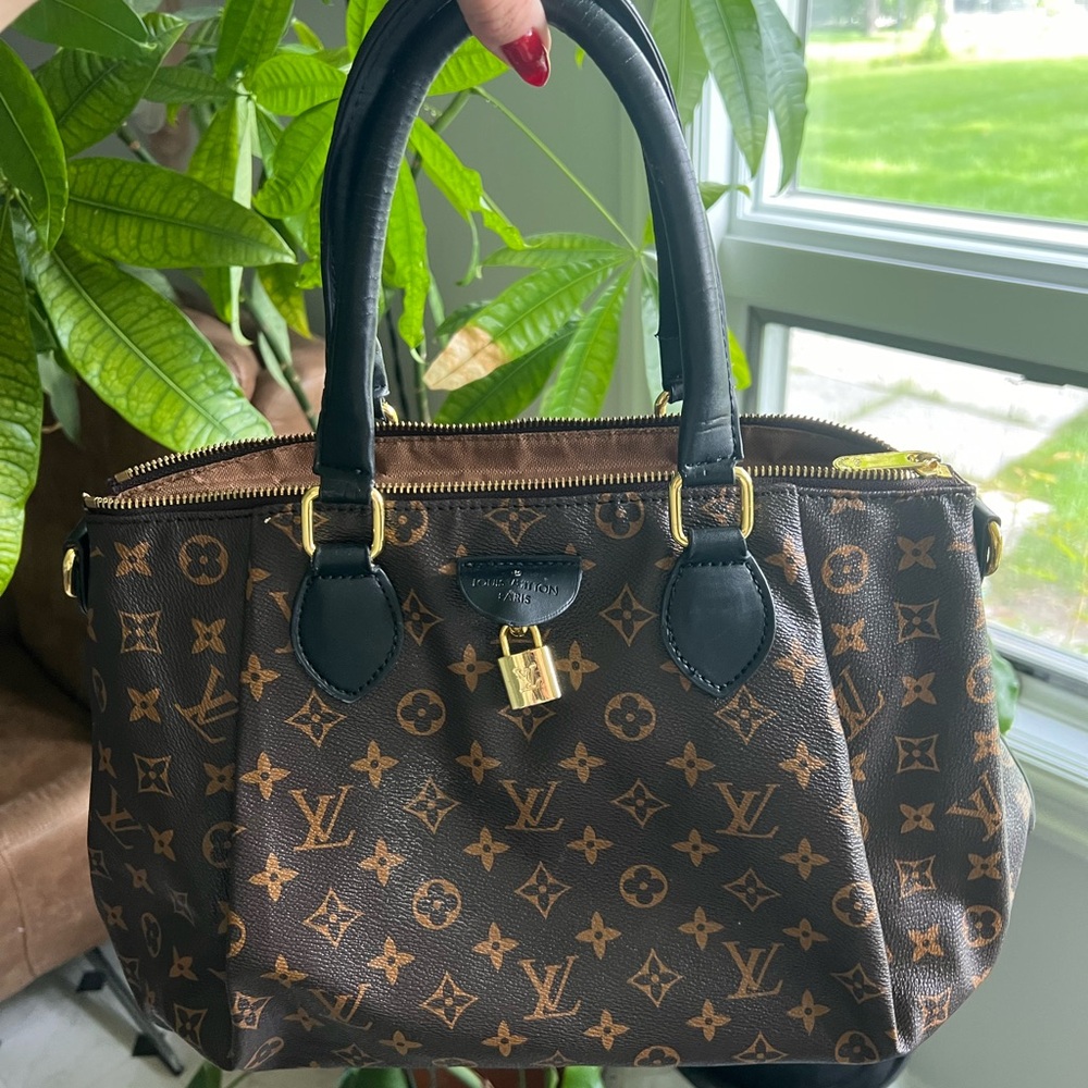 LV Brown Monogram Handbag